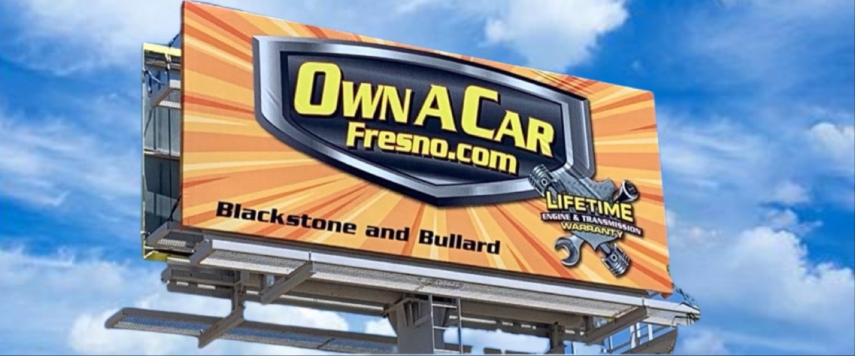 Billboard at Merle Haggard Dr. at Hwy65