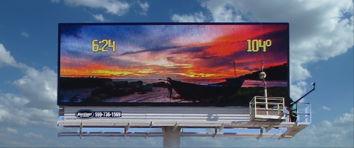 Billboard at Westside Parkway fwy
